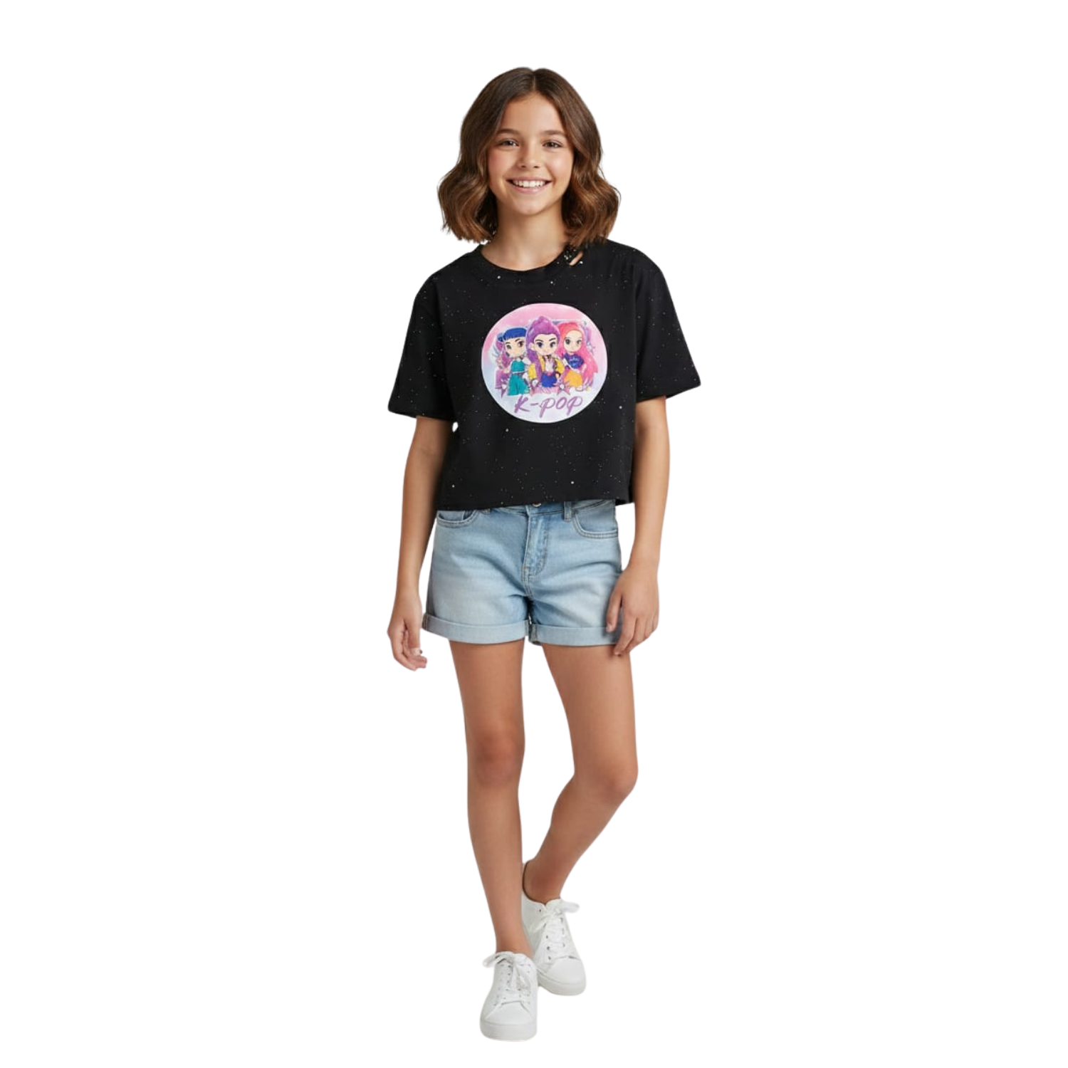 Crop Top Huntrix Gold