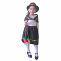 Pack Traje Nortino Infantil Negro