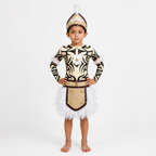 Polera Manga Larga Infantil Diseño Tatuaje Tribal