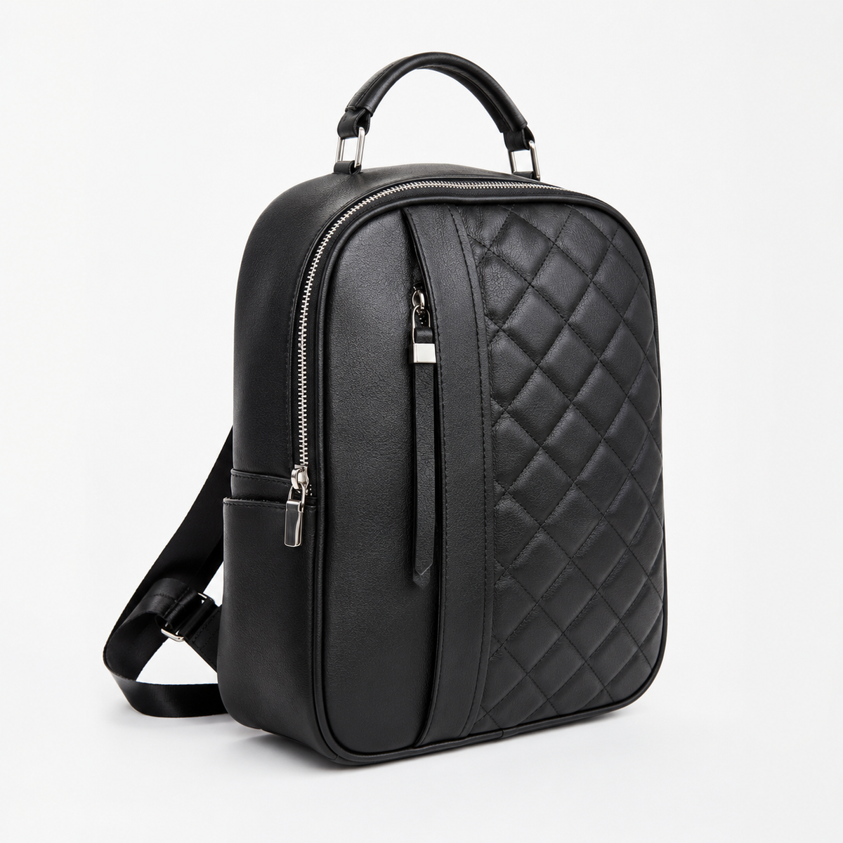 Mochila ELOISE Negra Matelassé