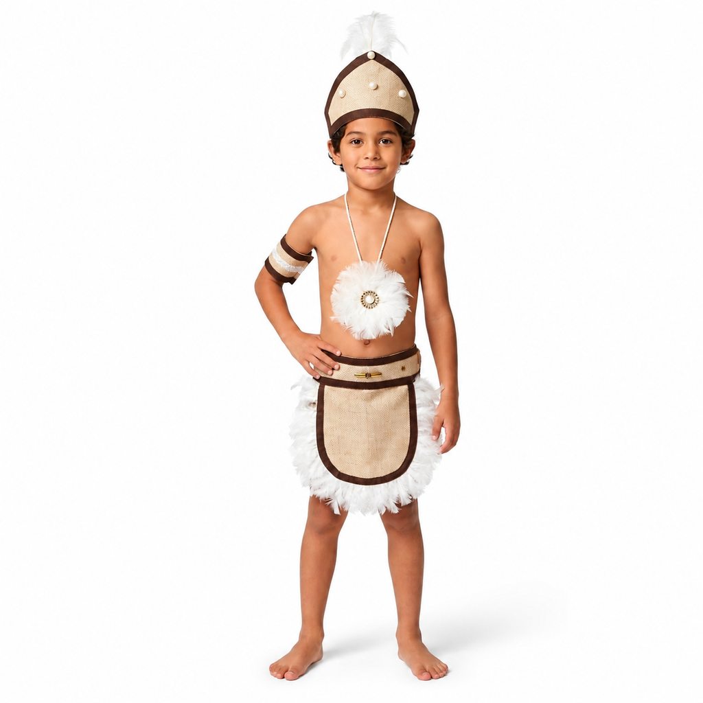 Traje Pascuense Rapanui para Niños