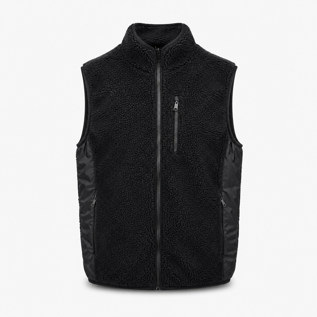 Chaleco Sherpa Hombre Forrado