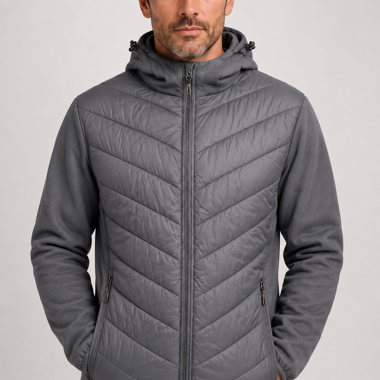 Chaqueta Híbrida Outdoor Hombre