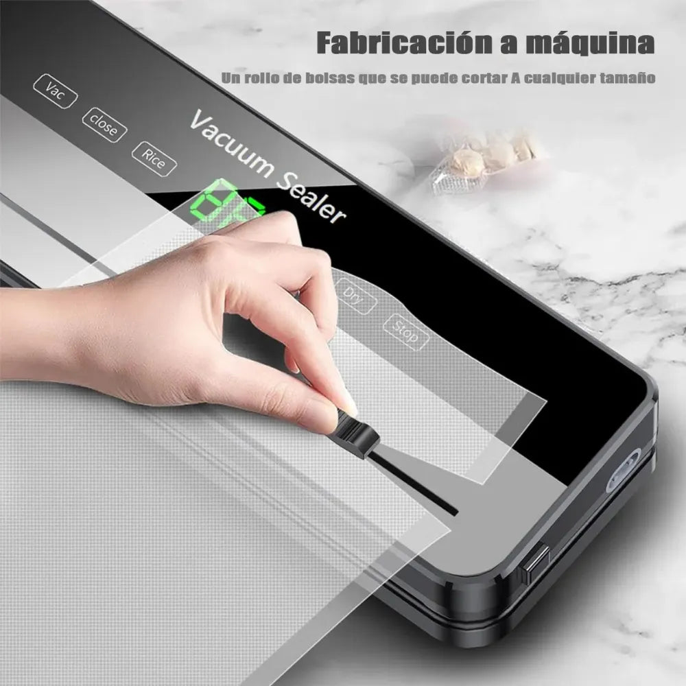 Selladora al Vacío 6 en 1 120W + 50 Bolsas