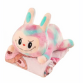 Set Peluche Acostado 50 cm + Manta Suave 100x160 cm