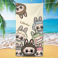 Toalla Playa Infantil 70x140 cm Labubu