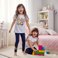 Conjunto Polera y Calza Gatitos