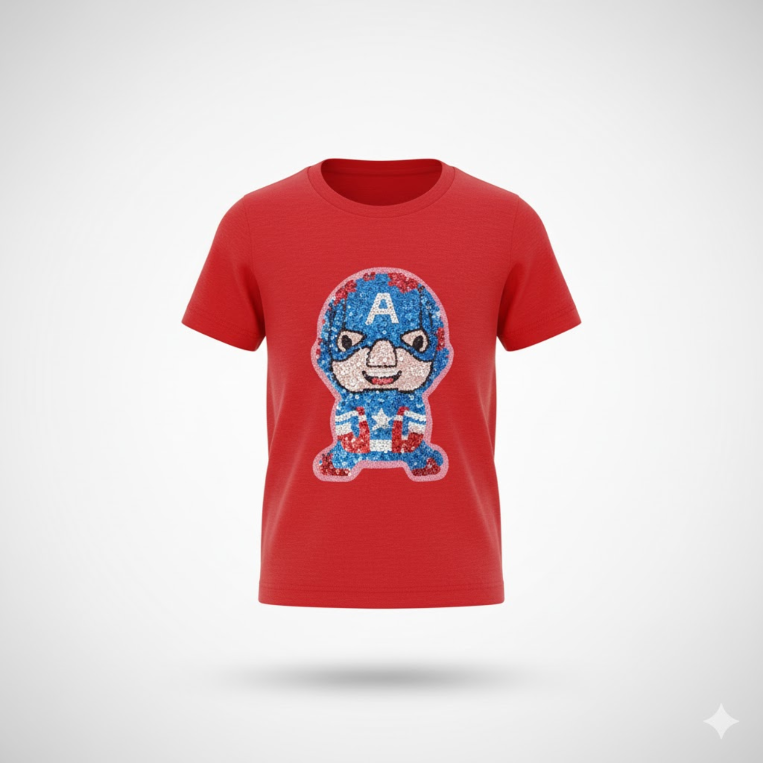 Polera Infantil “Hero Spark” con Lentejuelas y Luces LED