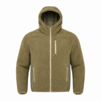 Chaqueta Polar Sherpa Hombre con Gorro