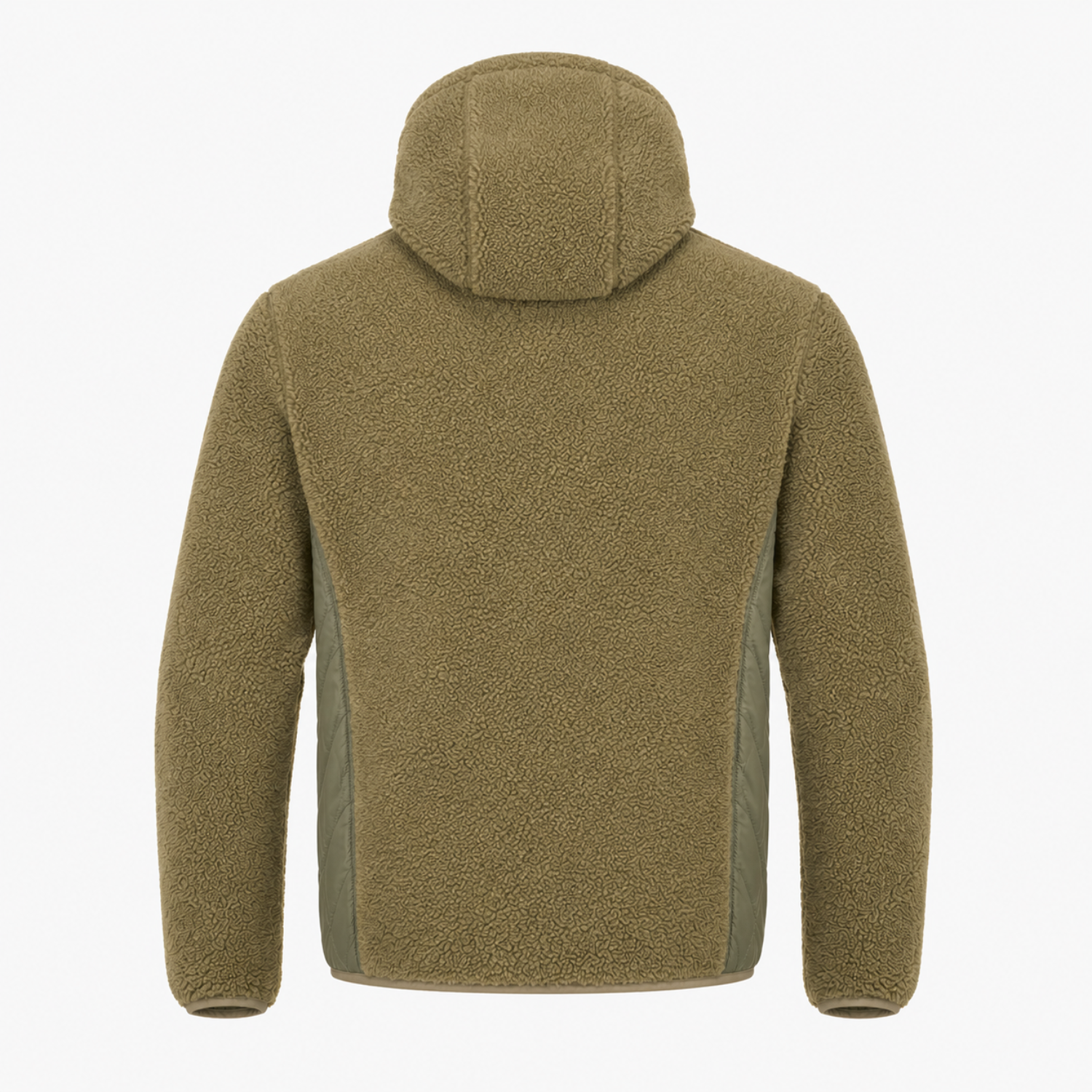 Chaqueta Polar Sherpa Hombre con Gorro