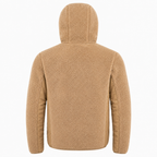 Chaqueta Polar Sherpa Hombre con Gorro