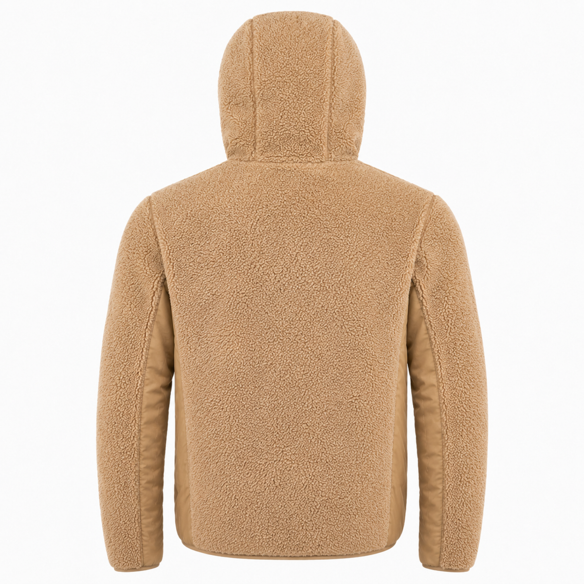 Chaqueta Polar Sherpa Hombre con Gorro