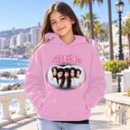 Polerón ILLIT Logo Rosa y Fotografía K-Pop Unisex