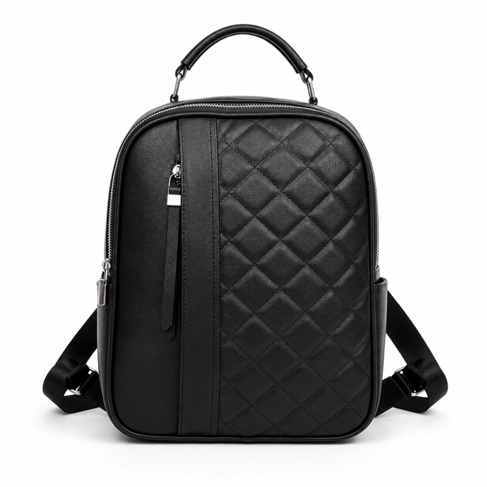 Mochila ELOISE Negra Matelassé
