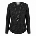 Polera Antonia con Colgante Corazón