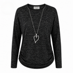 Polera Antonia con Colgante Corazón