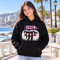 Polerón ILLIT Logo Rosa y Fotografía K-Pop Unisex