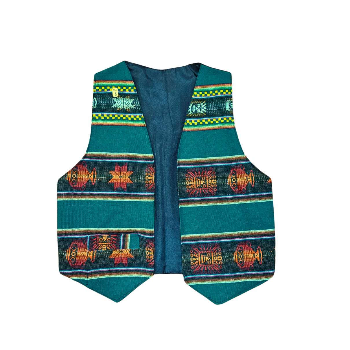 Chaleco Bolero Aguayo para Trajes Típicos y Bailes Folclóricos