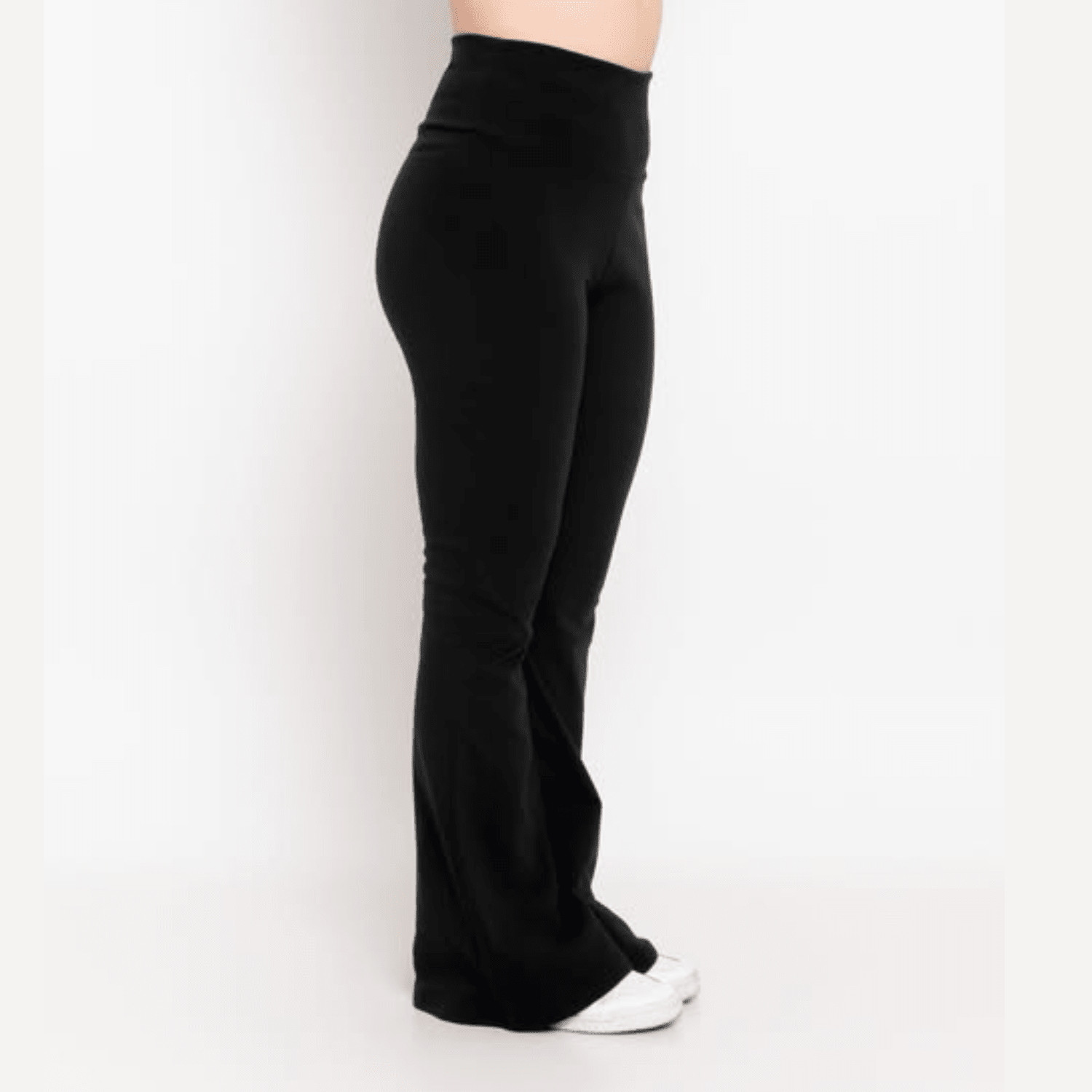 Calza Flare Dralon - Negro | Hogar y Más