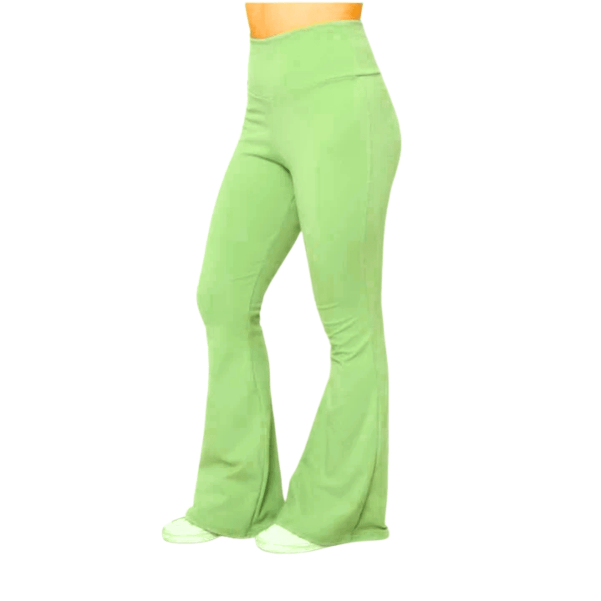 Calza Flare Dralon - Verde Menta | Hogar y Más