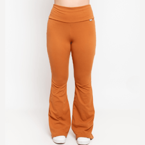 Calza Flare Dralon - Camel | Hogar y Más