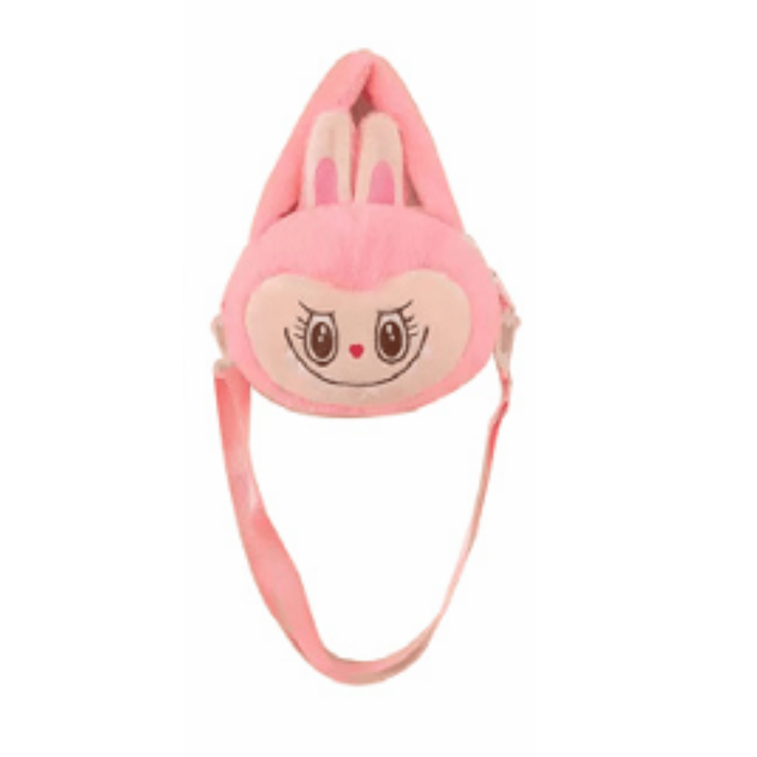 Cartera de Peluche Labubu - Fucsia | Hogar y Más