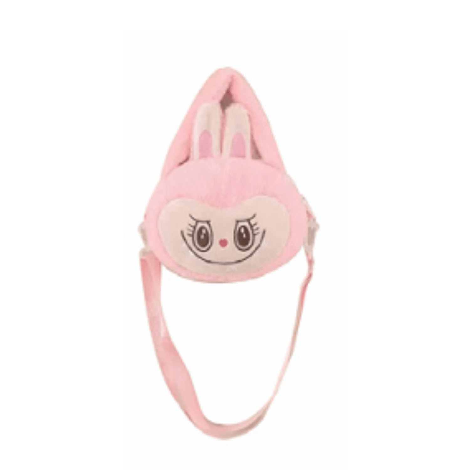 Cartera de Peluche Labubu - Rosado | Hogar y Más