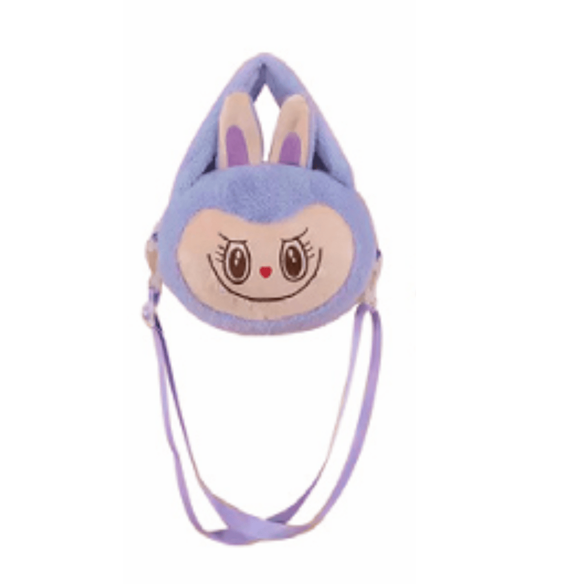 Cartera de Peluche Labubu - Lila | Hogar y Más
