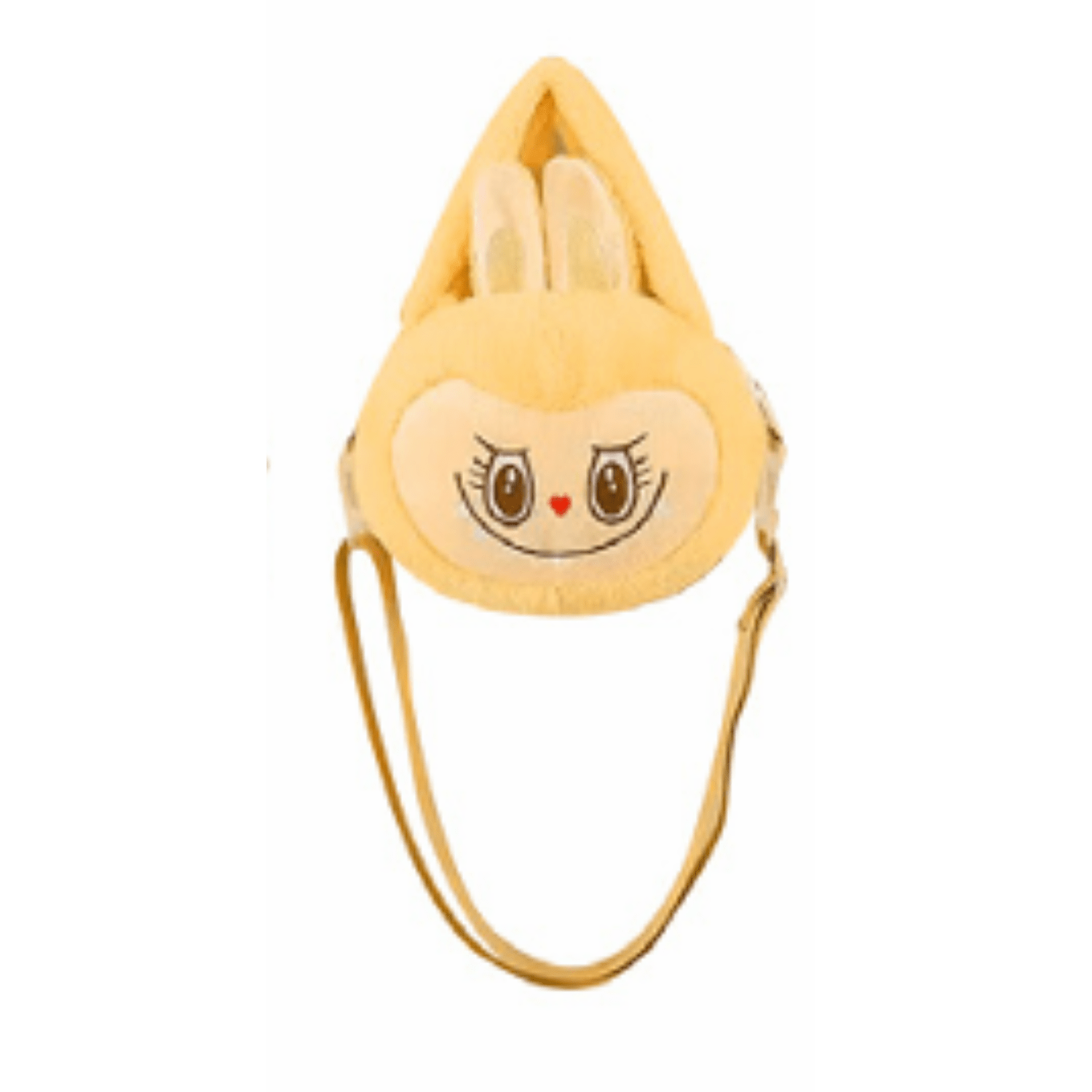 Cartera de Peluche Labubu - Amarillo | Hogar y Más