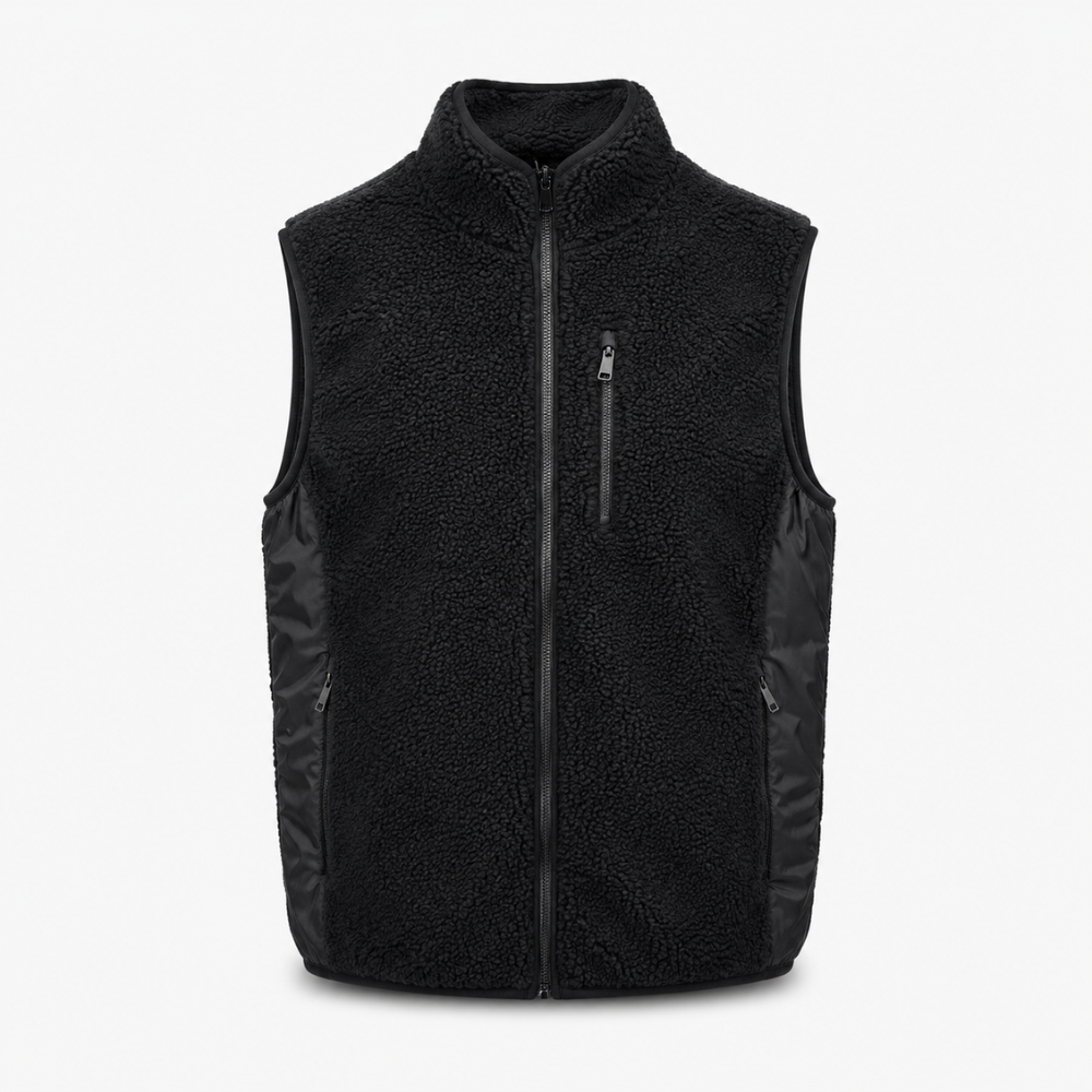 Chaleco Sherpa Hombre Forrado