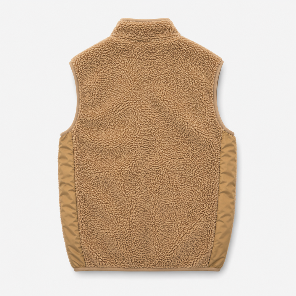 Chaleco Sherpa Hombre Forrado
