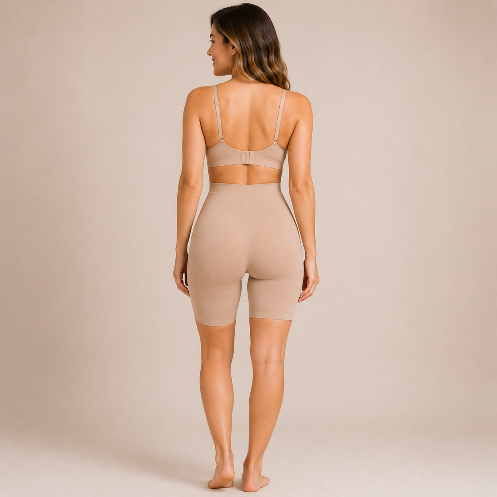 Faja Short Moldeadora con Banda de Silicona