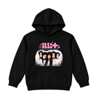Polerón ILLIT Logo Rosa y Fotografía K-Pop Unisex - negro