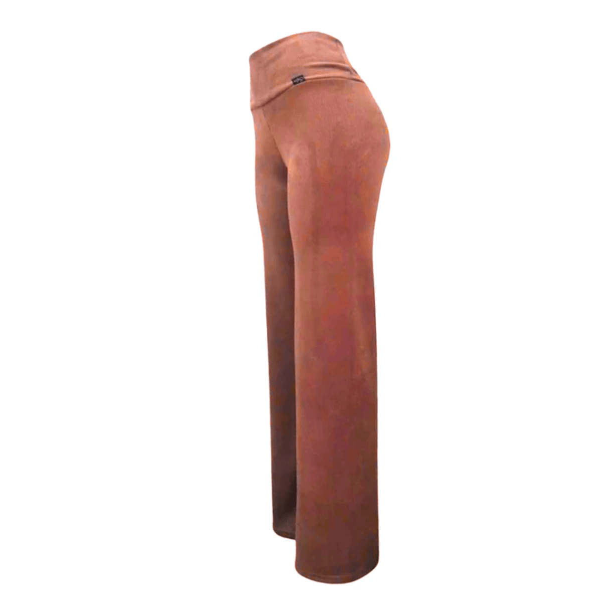 Pantalón Recto Cotelé Forrado en Polar - S/M Camel | Hogar y Más
