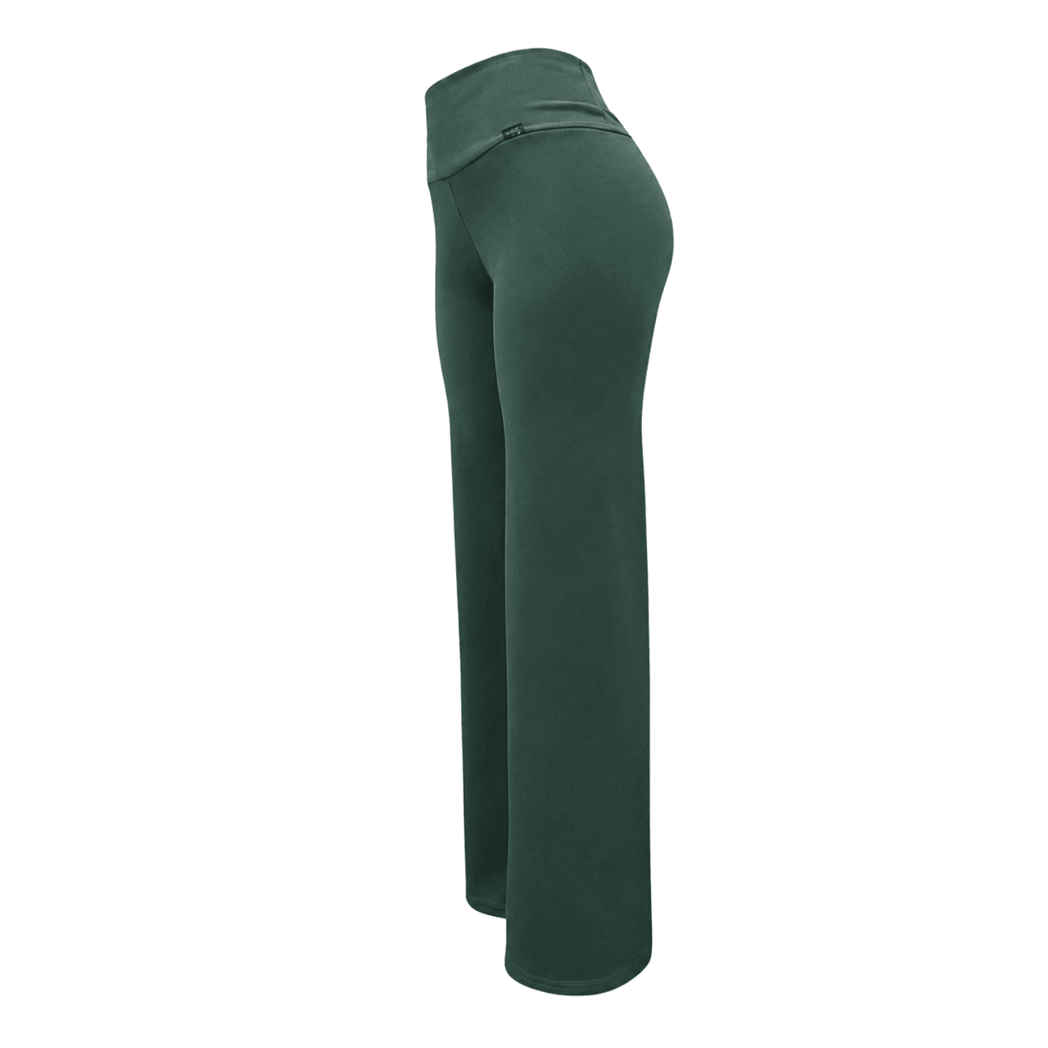 Pantalón Recto Cotelé Forrado en Polar - S/M Verde | Hogar y Más