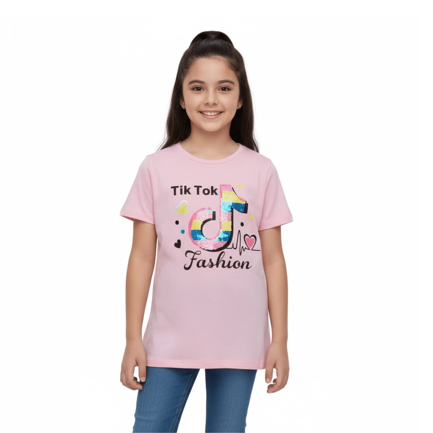 Polera Tik Tok - 4 Rosado | Hogar y Más