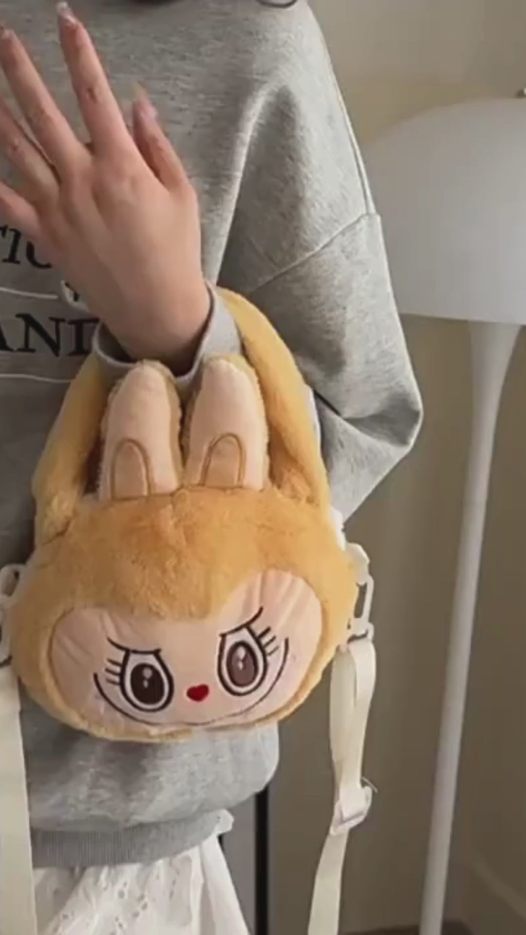 Cartera de Peluche Labubu
