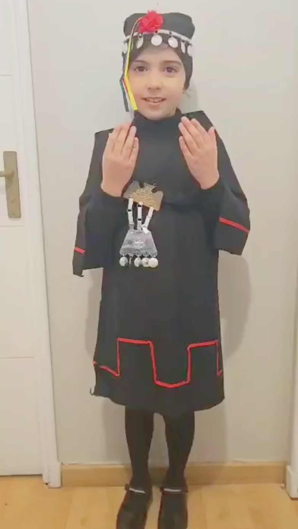 Traje Típico Mapuche Niña