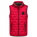 Chaleco Puffer Hombre Reversible con Capucha
