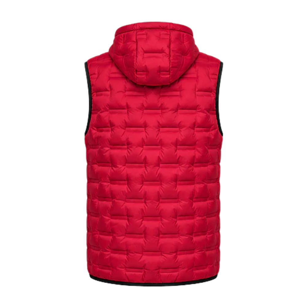 Chaleco Puffer Hombre Reversible con Capucha