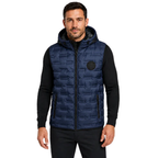 Chaleco Puffer Hombre Reversible con Capucha