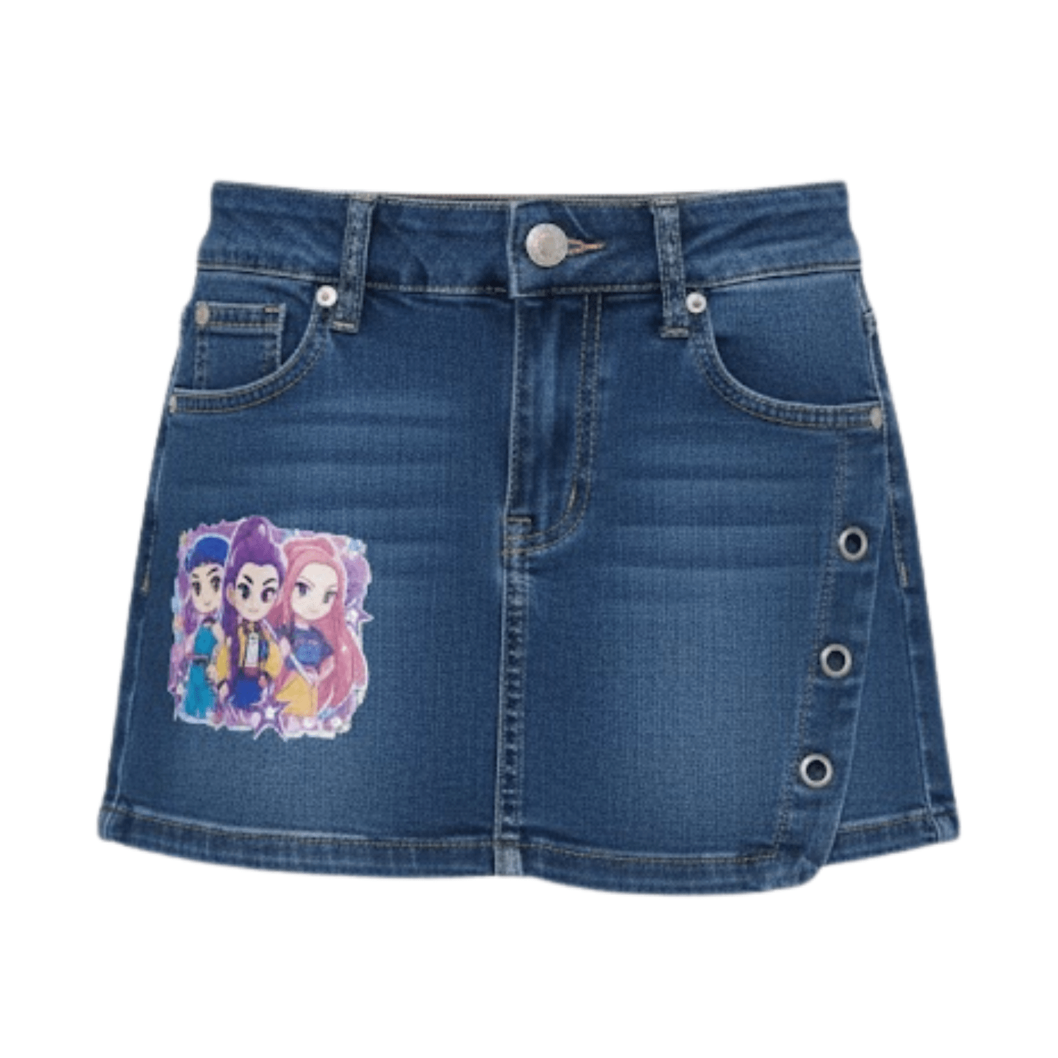Short-Falda Jeans “K-Pop Huntrix” 🌈 - 10 | Hogar y Más