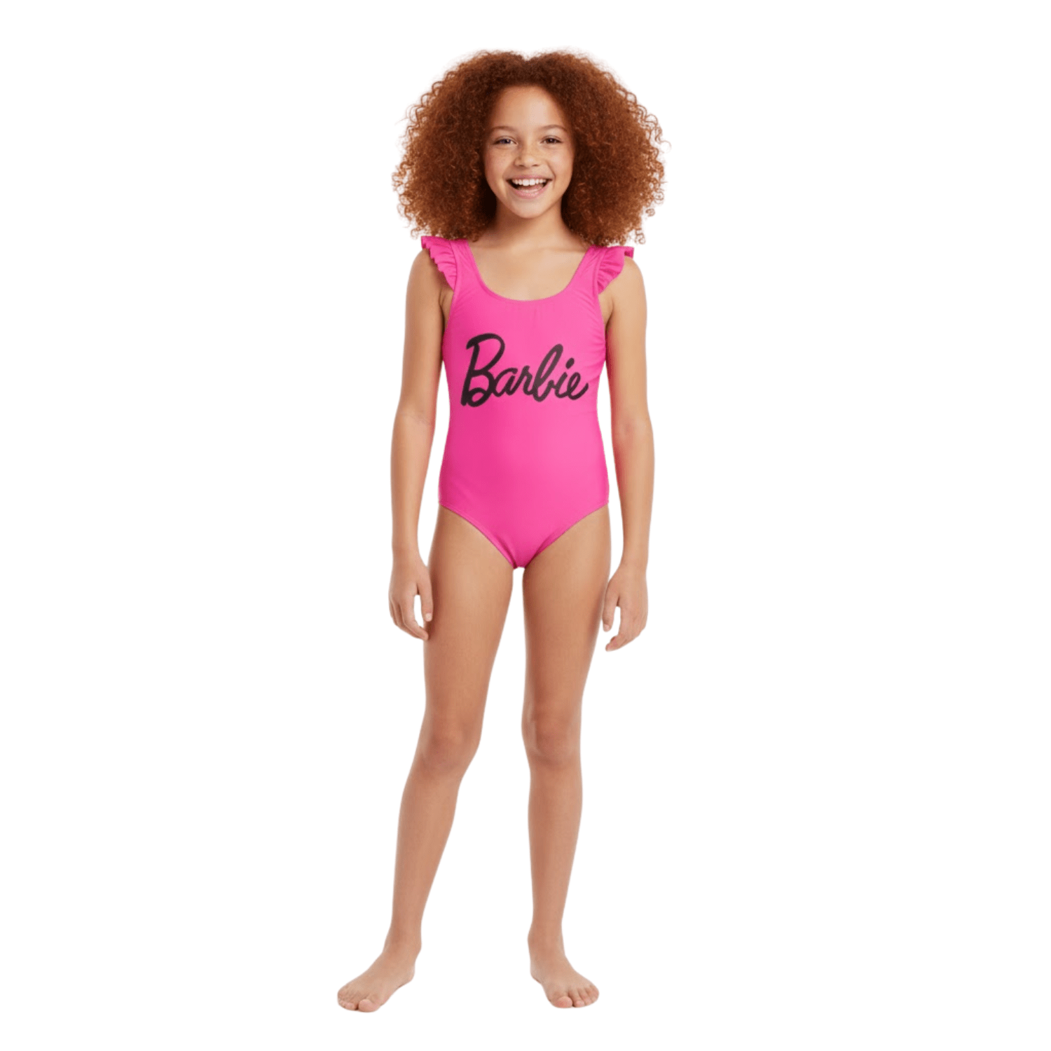 Traje de Baño Barbie Niña – Colección Verano - Rosado 4/8 | Hogar y Más