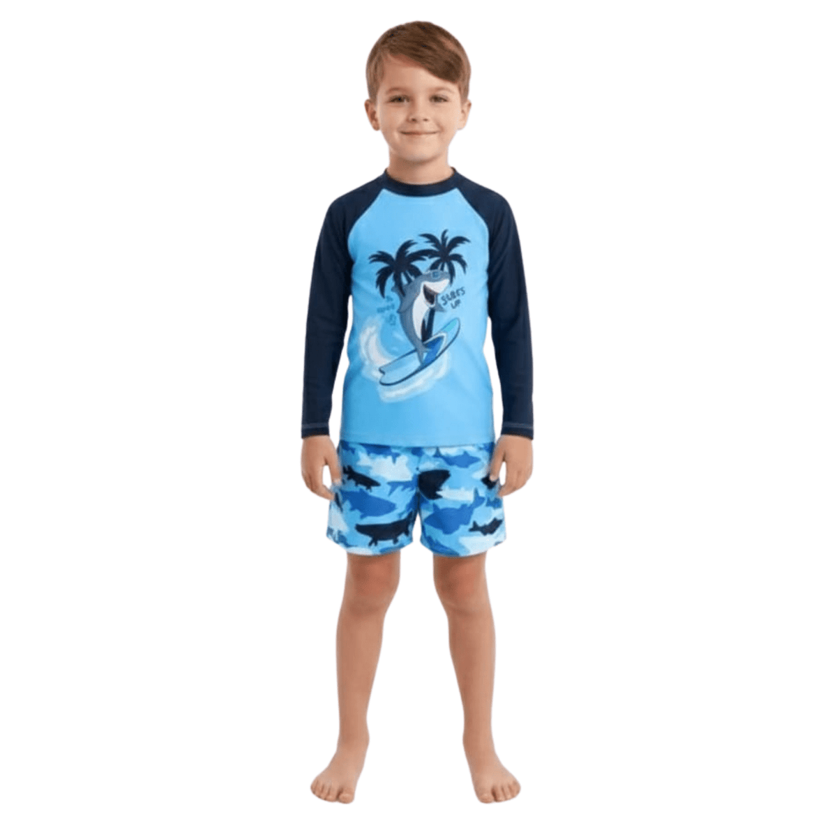 traje de baño Shark Surf - 12 | Hogar y Más