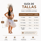 Traje Tipico Pascuence Niñas